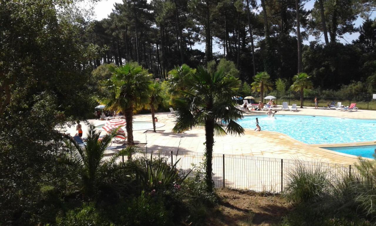 T2 Turquoise Ondres Plage Avec Piscine Et Tennis Luaran gambar